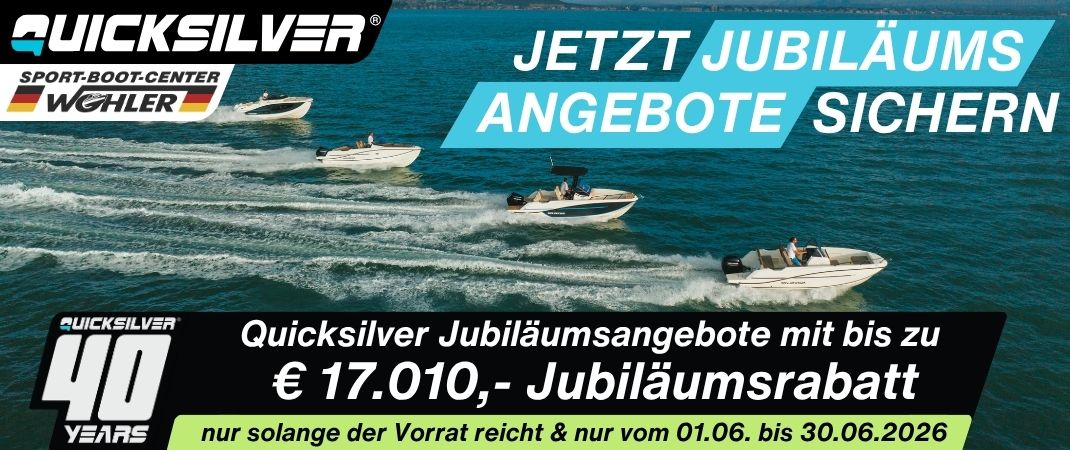 Quicksilver Jubiläumsangebote
